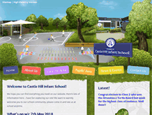 Tablet Screenshot of castlehillinfantschool.org